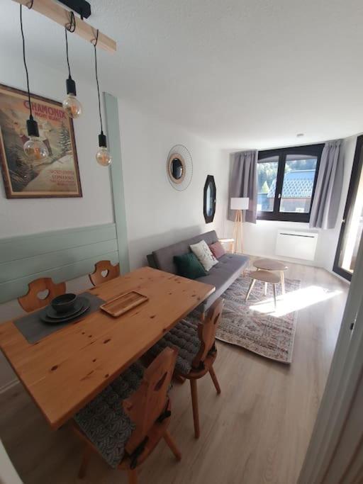 Superbe 2 Pieces, Centre Vue Mont-Blanc Avec Balcon Et Parking Gratuit Apartment Chamonix ภายนอก รูปภาพ