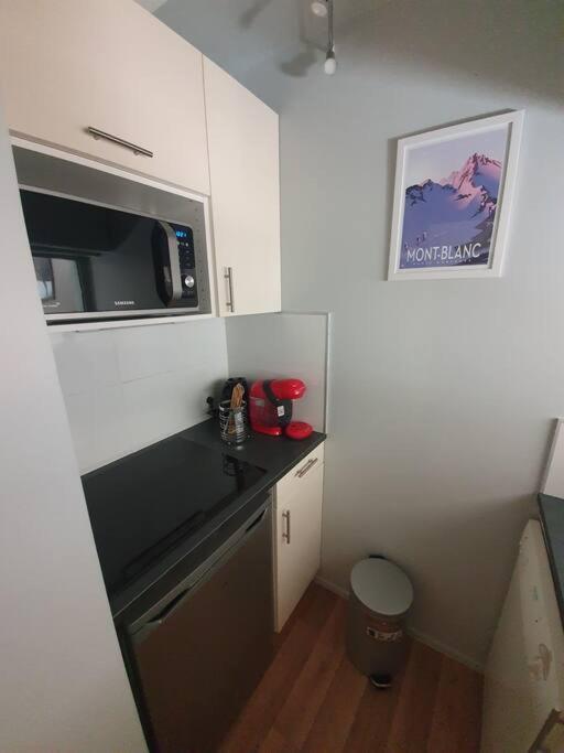 Superbe 2 Pieces, Centre Vue Mont-Blanc Avec Balcon Et Parking Gratuit Apartment Chamonix ภายนอก รูปภาพ